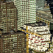 Nederland, Noord-Holland, Amsterdam, 29-11-2016; De Zuidas is een zakendistrict in ontwikkeling in Amsterdam in de Nederlandse provincie Noord-Holland. De Zuidas ligt aan weerszijden van de Ringweg-Zuid (A10) tussen de rivieren Amstel en Schinkel in het stadsdeel Zuid op een strategische plek tussen Schiphol en de Amsterdamse binnenstad.
© foto | photo John Gundlach/Hollandse Hoogte